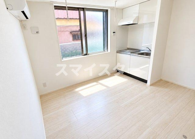 葛飾区金町３丁目のアパートの居間・リビング