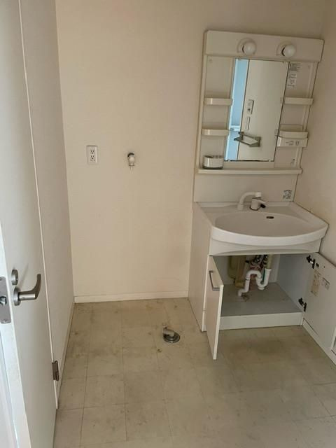 クレセオ西長瀬の洗面所