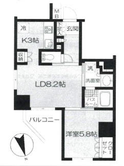 【間取り】 | デュオステージ巣鴨