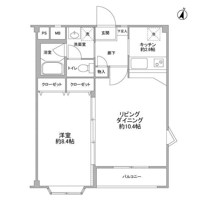 ガーデンハウス目黒の間取り