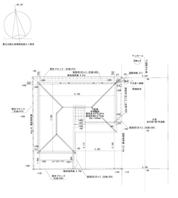 【区画図】 | 沼津市日の出町　新築一戸建て　全1棟