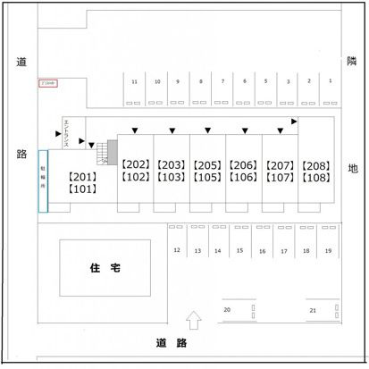 インペリアルⅠの区画図
