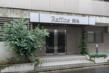 ラフィネ築地のエントランス|毎日通るエントランスはこのようになっています