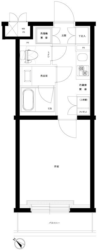 ルーブル千歳烏山 の間取り