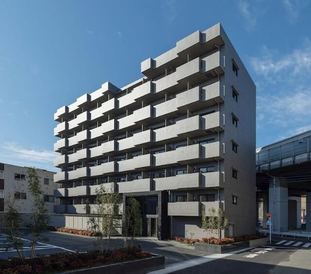 ルーブル武蔵新城六番館の外観