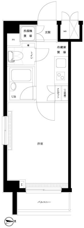 ルーブル白金高輪弐番館 の間取り