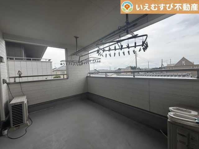 深谷市武川　中古戸建のバルコニー