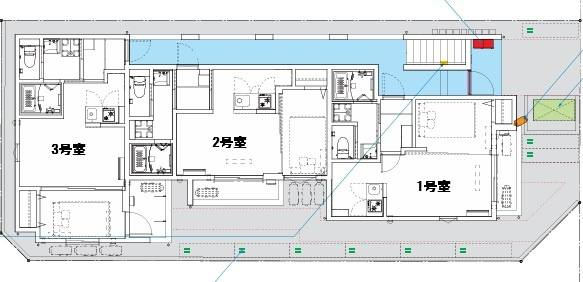 Cullinan MISATO（カリナン ミサト）　仲介手数料（賃料の1.10ヵ月）の50％OFFの区画図