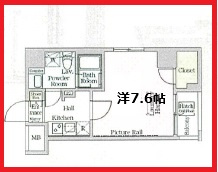 【間取り】 | ティモーネ押上イースト