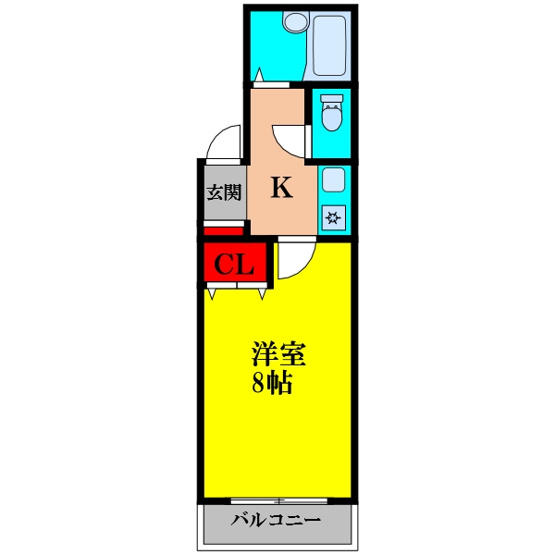 【間取り】 | エクセレント上新８