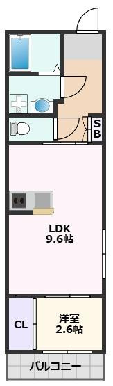 【間取り】 | ココングランジュール吹田垂水町