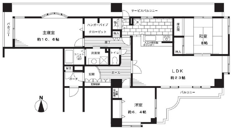 グランミュゼ香櫨園の外観|阪神香櫨園駅徒歩3分！3沿線利用可能で便利な立地！