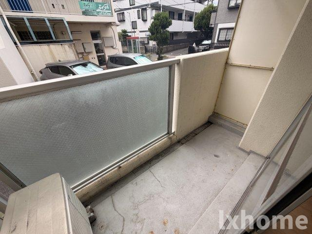 ゼンコウコーポラス2のバルコニー