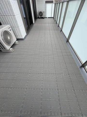 川崎市多摩区菅５丁目の賃貸マンションのバルコニー