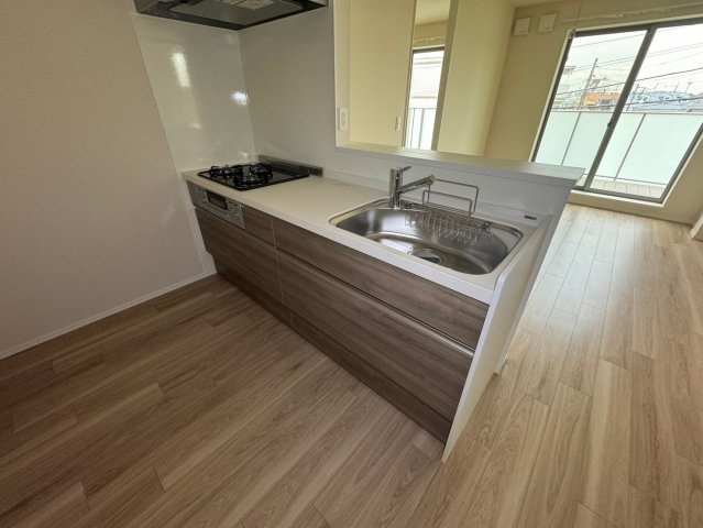 川崎市多摩区菅５丁目の賃貸マンションのキッチン