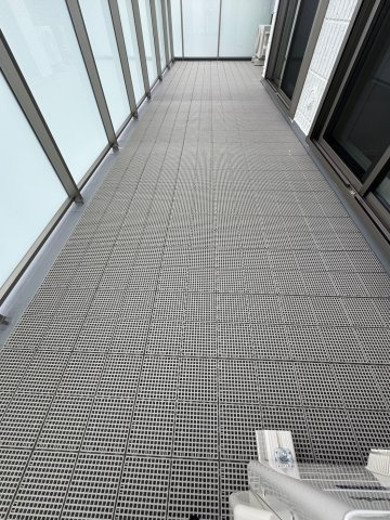 川崎市多摩区菅５丁目の賃貸マンションのバルコニー