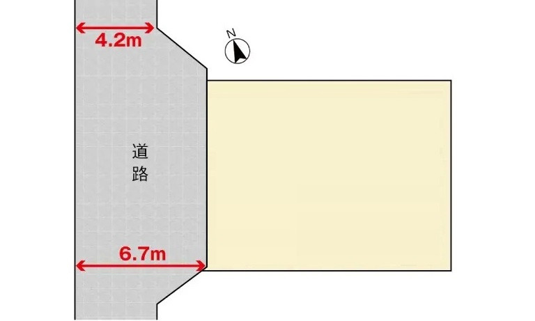 広島市佐伯区八幡東２丁目の土地図