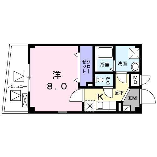 シテセレスト東砂の間取り