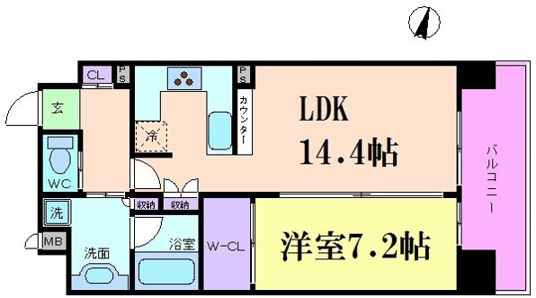 LDKの開放感は圧巻です！