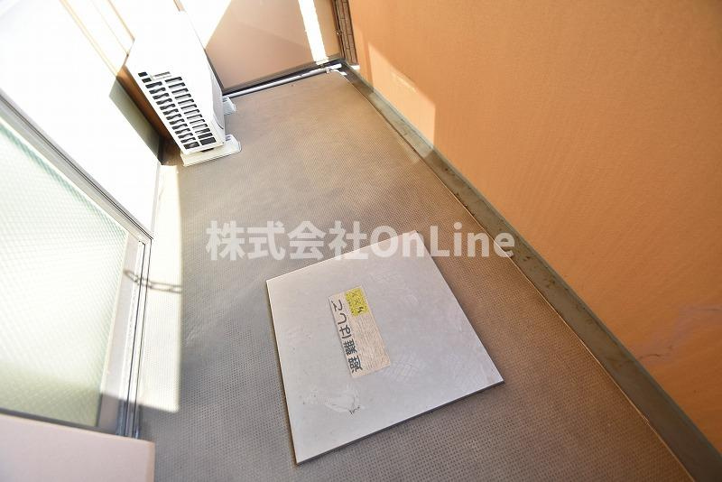 ミカド21鴻池のバルコニー
