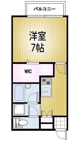 カサフローラの間取り
