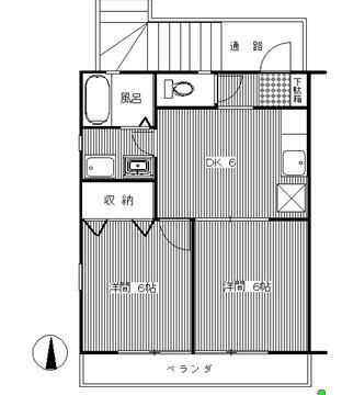アンソレイエの間取り
