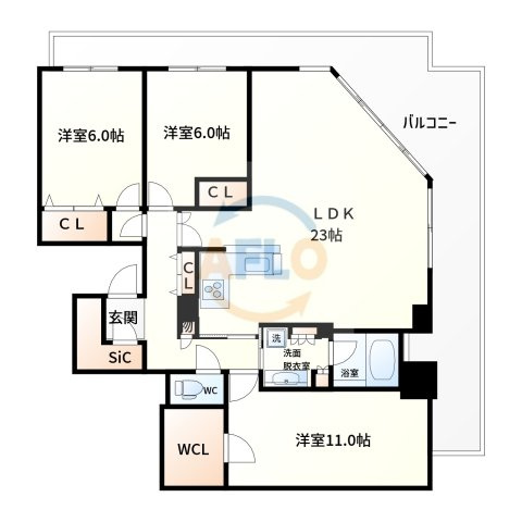 フェニックス日本橋高津の間取り|フェニックス日本橋高津　間取り