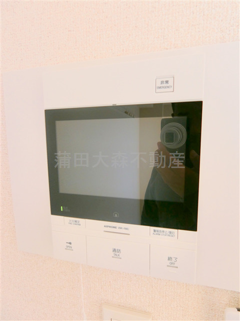 ルーブル蒲田弐番館の設備|TVモニター付きインターホン
