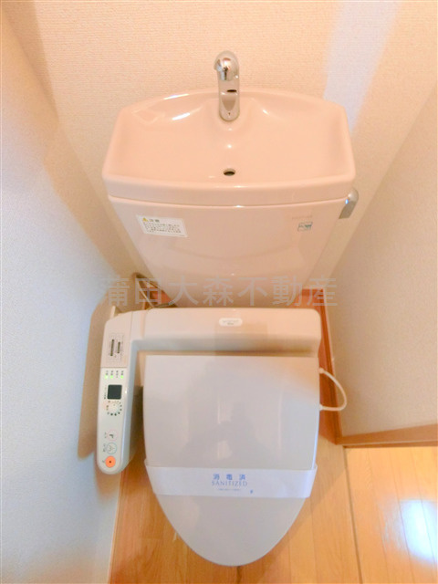 ルーブル蒲田弐番館のトイレ