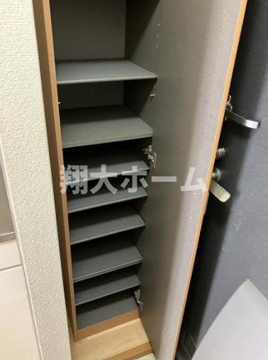 グリーン・フラッツの収納