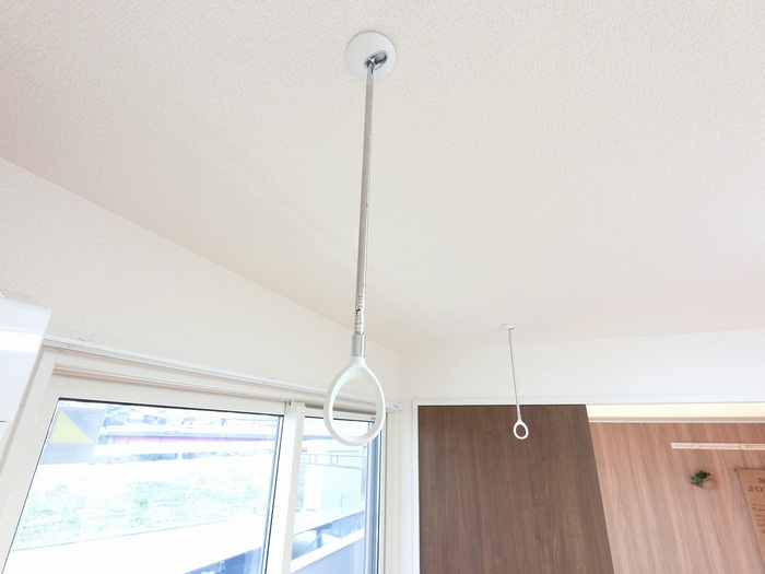 アクシズの設備|室内物干し