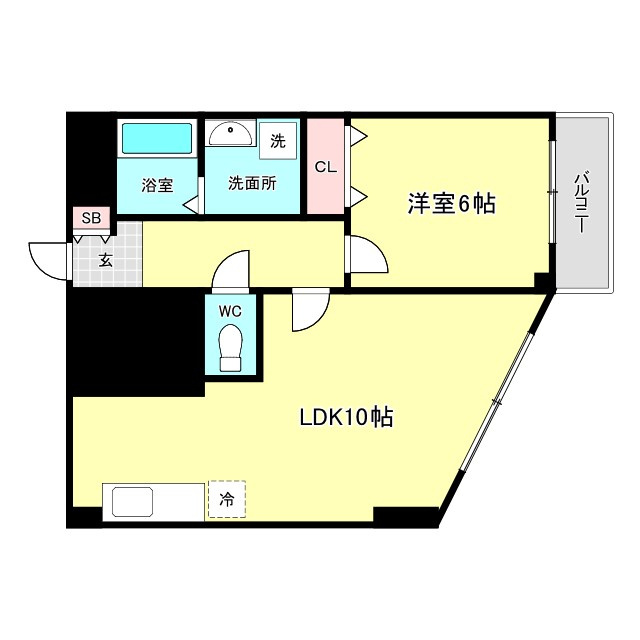 堀江サンユーの間取り