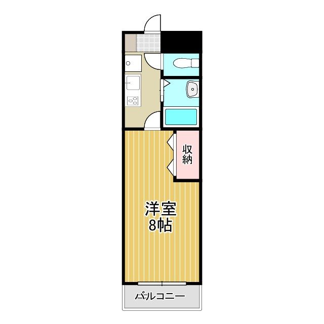 ホワイトヒルズ豊田の間取り