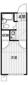 千葉市花見川区横戸町のアパートの間取り