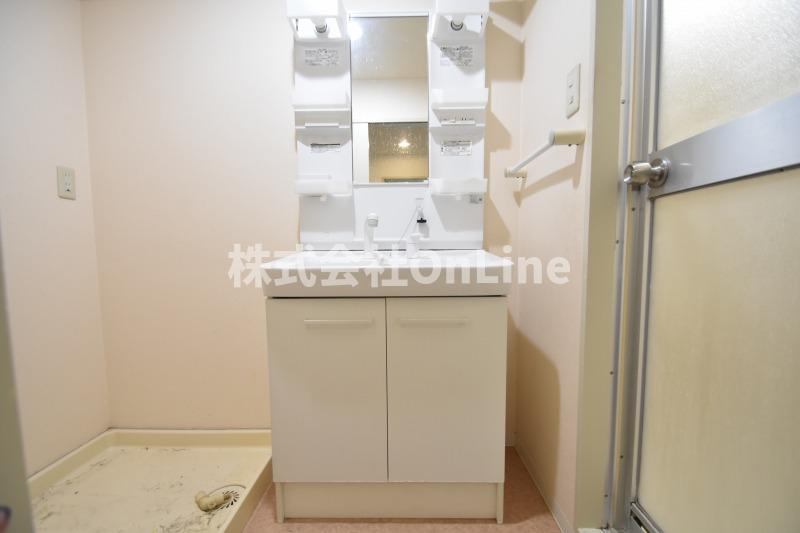 東大阪市今米１丁目の賃貸マンションの独立洗面台