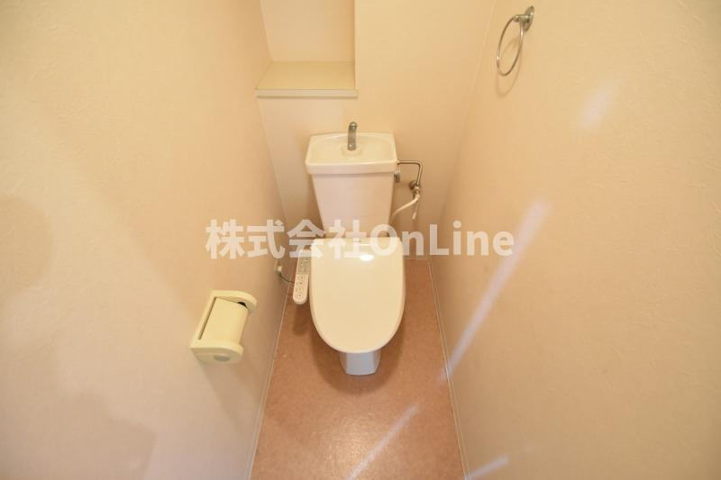 東大阪市今米１丁目の賃貸マンションのトイレ