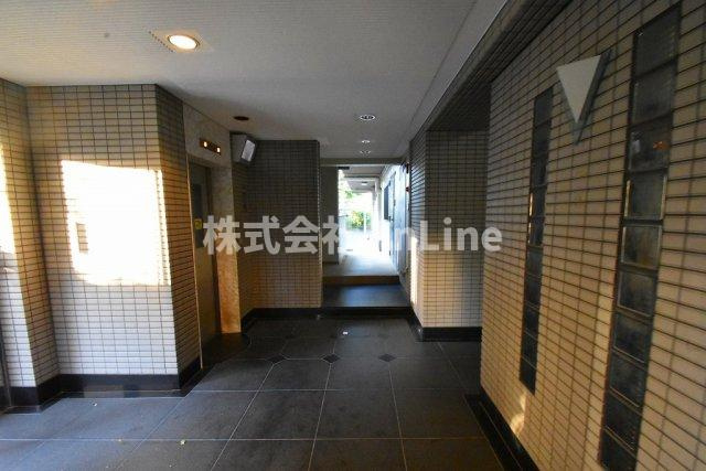 東大阪市今米１丁目の賃貸マンションのロビー
