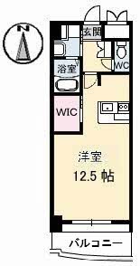 ネクステージ中井の間取り