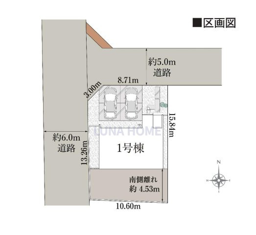 取手市井野第1期　新築戸建の区画図