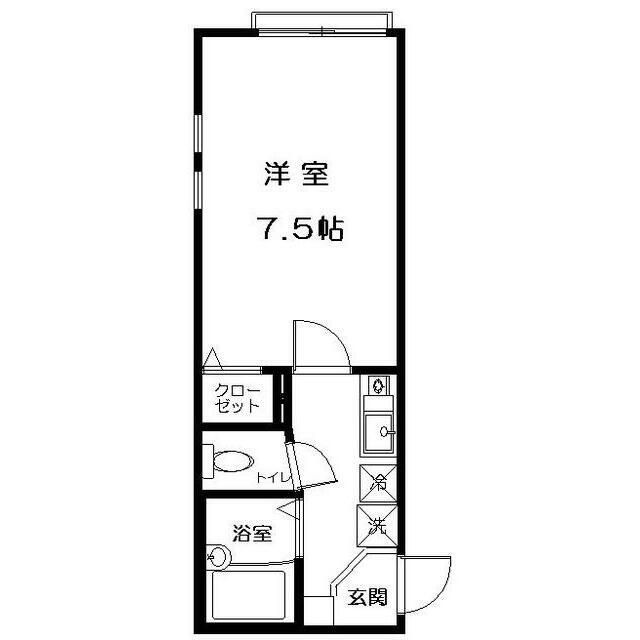 エスポワール新宿の間取り