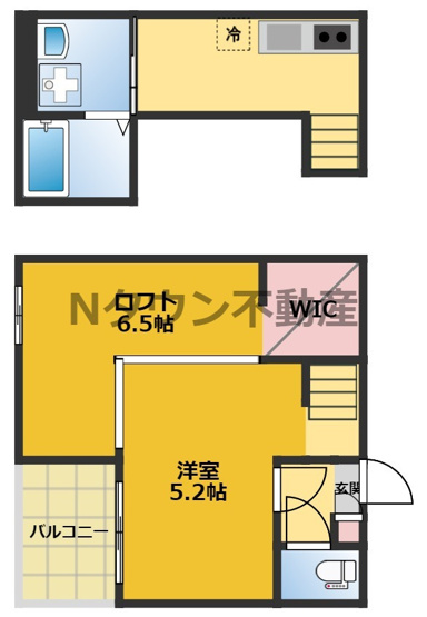 【間取り】 | i･Room並木 | 間取りです。