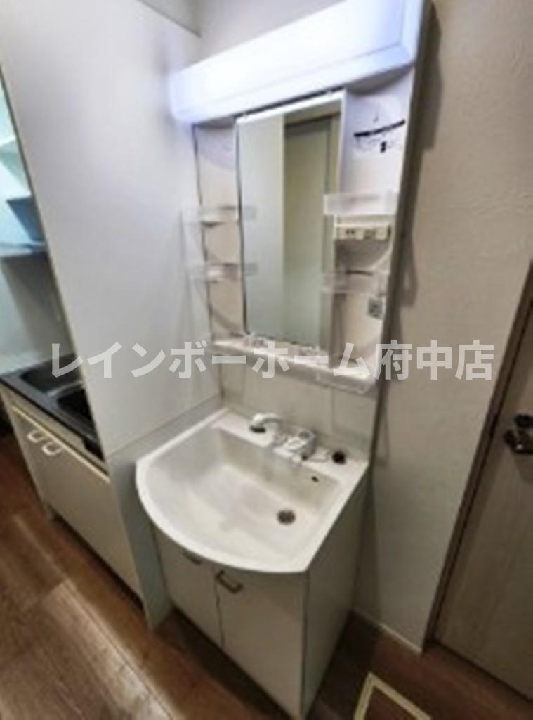 MELDIA矢川Ⅱの独立洗面台