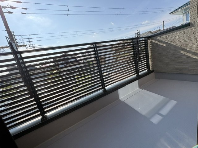 第１須磨区若草町3　新築戸建てのバルコニー