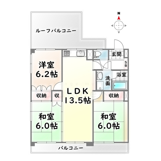 【間取り】 | セブンスターマンション御器所【名古屋市賃貸・分譲賃貸】