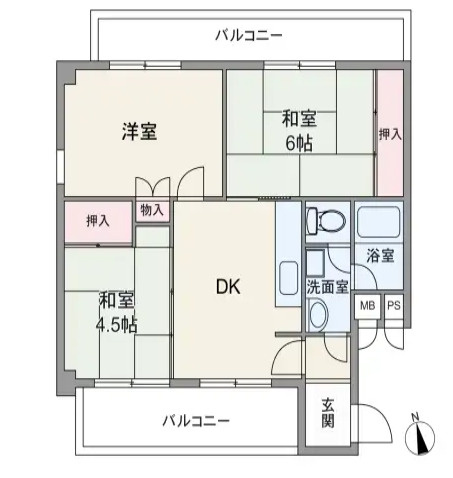 【間取り】 | ☆リバーサイド武庫川