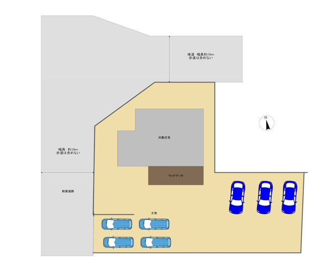 【区画図】 | 羽生市東3丁目　中古戸建