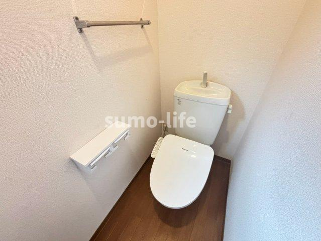 朝山タウンハウス　A棟のトイレ