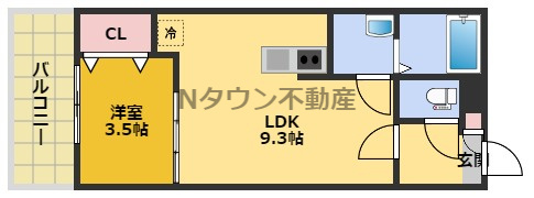 【間取り】 | KBY Futase | 間取りです。