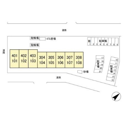 【区画図】 | 松丸第二コーポラス