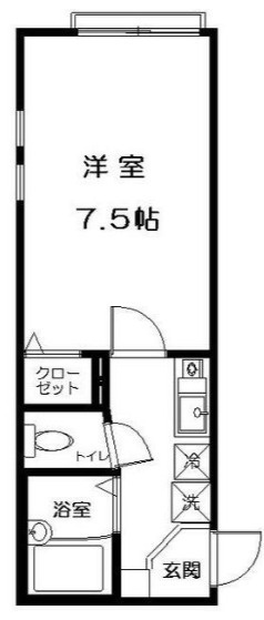 エスポワール新宿の間取り